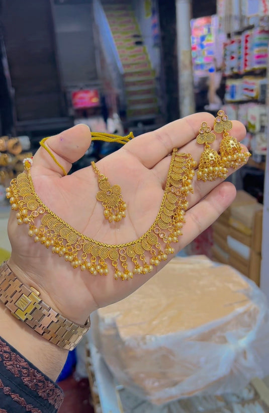 Rajwari necklace set (Ns126)