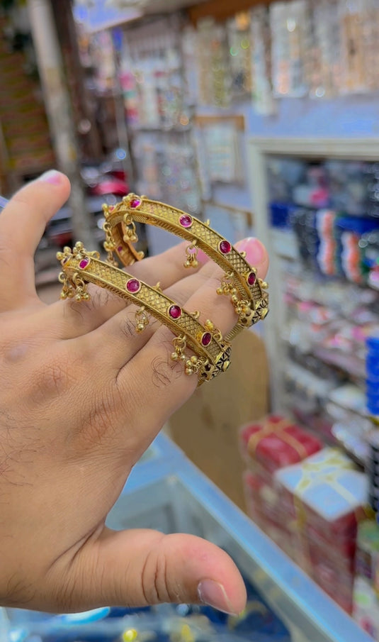 Rajwari (Menakari) bangles (Bg196) Very High quality