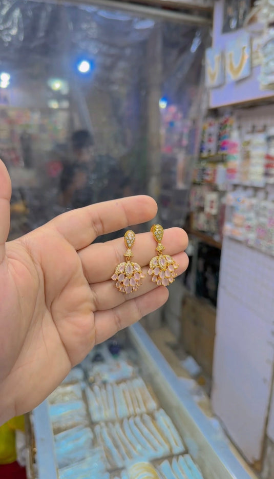 1 carat zircine earring (Er95)