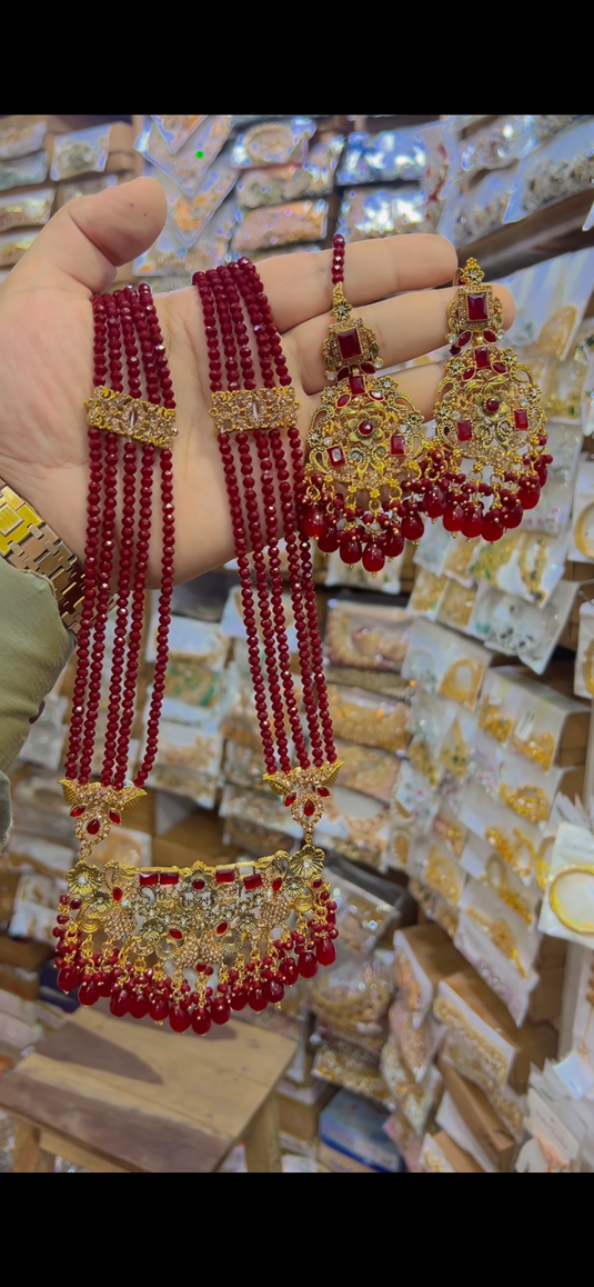 Bridal Full mala set (Ns067)