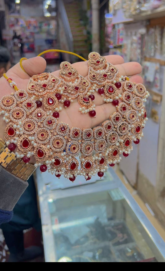 Zircone Necklace set (Ns156)