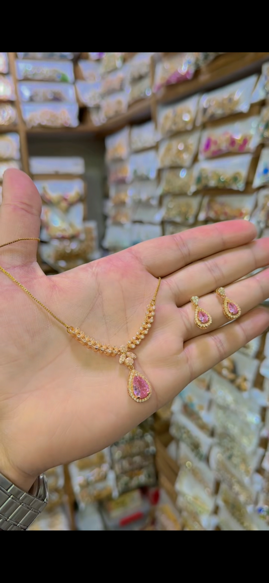 Gold plated Locket Set(Ls156)