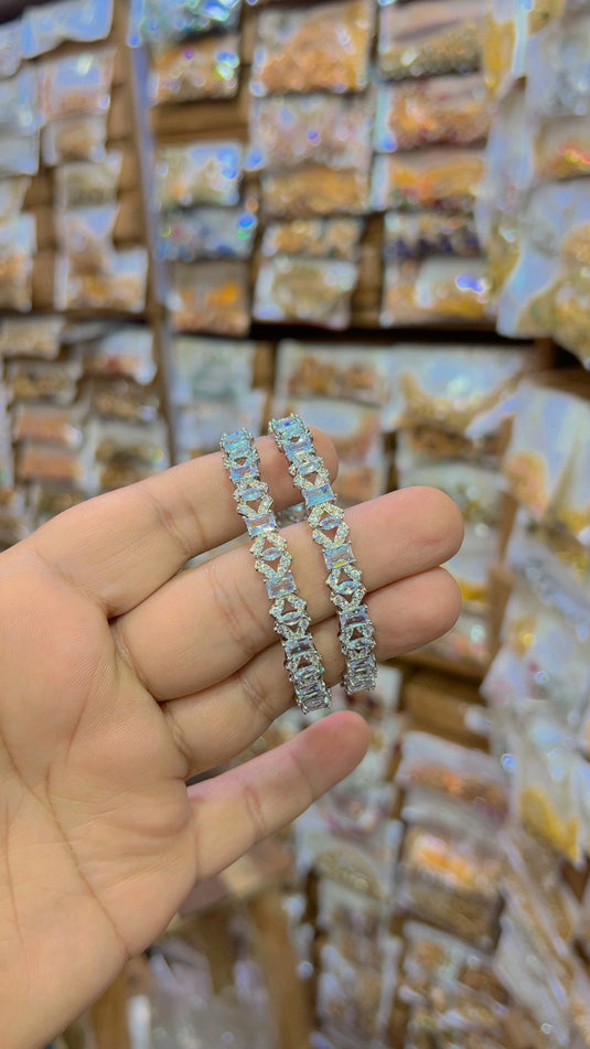 american diomand zircone bangles (Bg72)