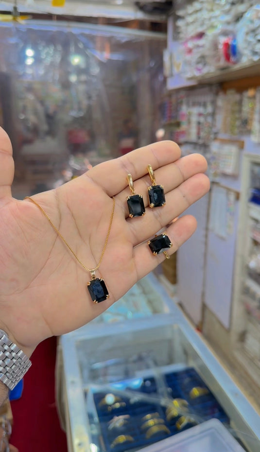 1 carat dublet locet set (Ls237)