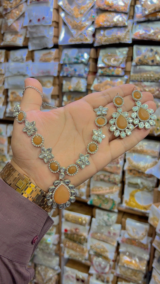 Kundan set (Ns014)
