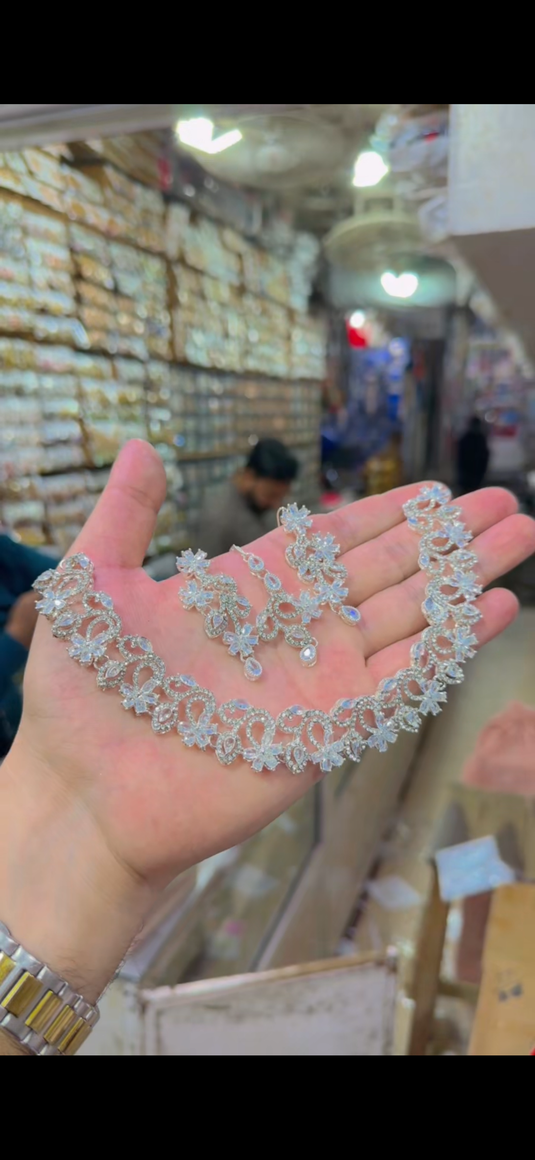 Zircone Necklace set(Ns141)