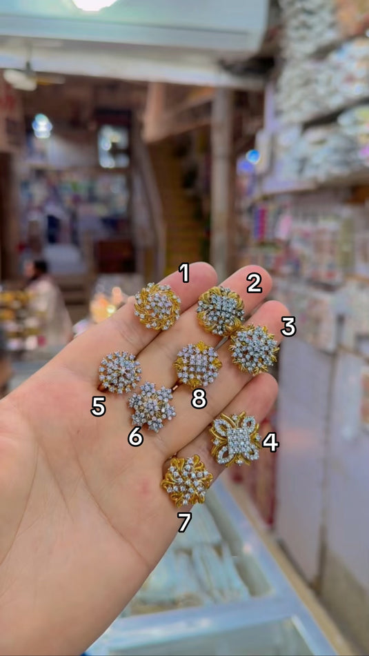 Diamond cut Rings(Rg118)