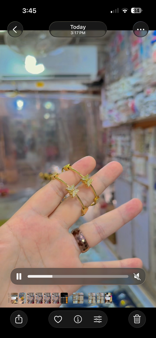 Pair of baby handcuff(Bs177)