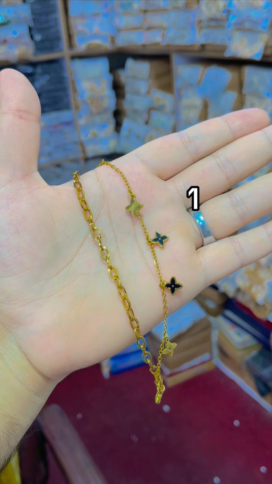 stainless Steel Double layer bracellete(Bs051)