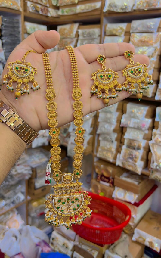 Rajwari mala set (Ms015)