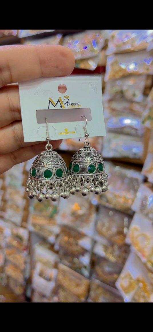 oxidise jhumki ( Er043)