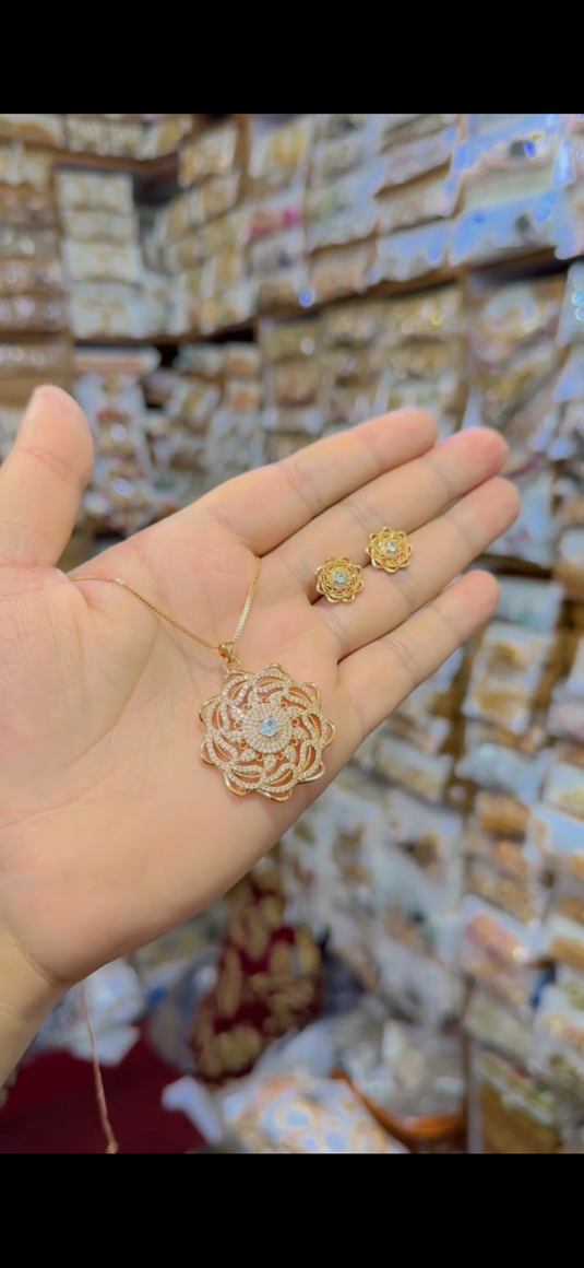 One carrat Locket set(Ls134)