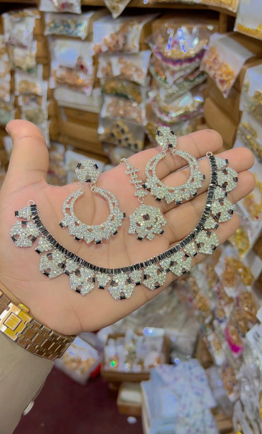 Zircone necklace set (Ns121)
