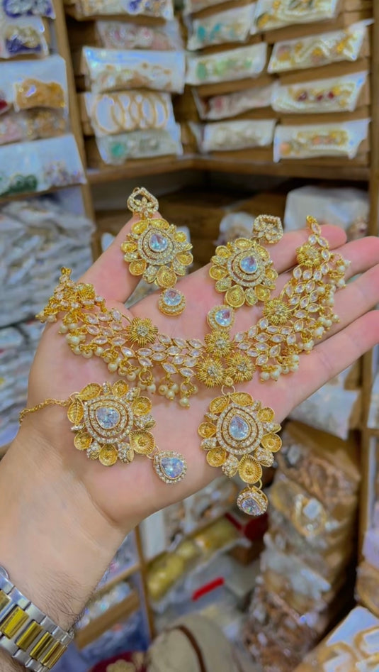 Zircone Necklace Set (Ns108)