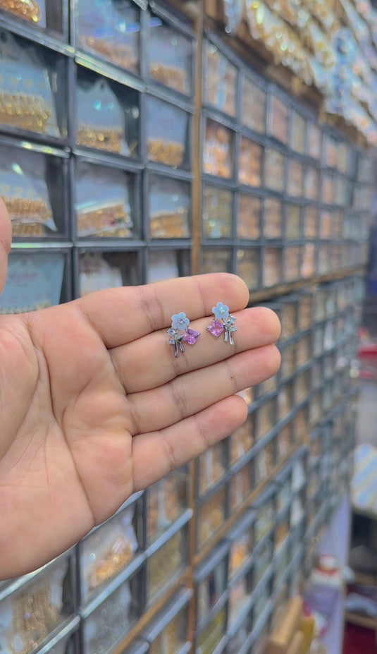 1 carat Zircone Tops (Er89)