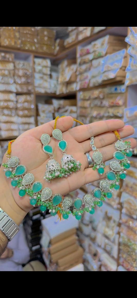 Zircone Necklace set(Ns125)