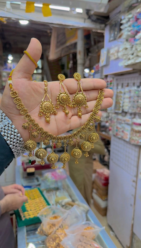 Rajwari necklace set (Ns356) very premium quality ❤️