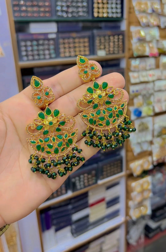 Zircone Sona polish earrings (Er96)