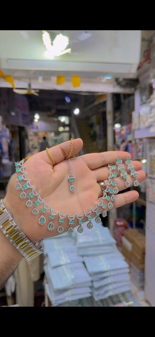 One Carrat AD Necklace set(Ns340)