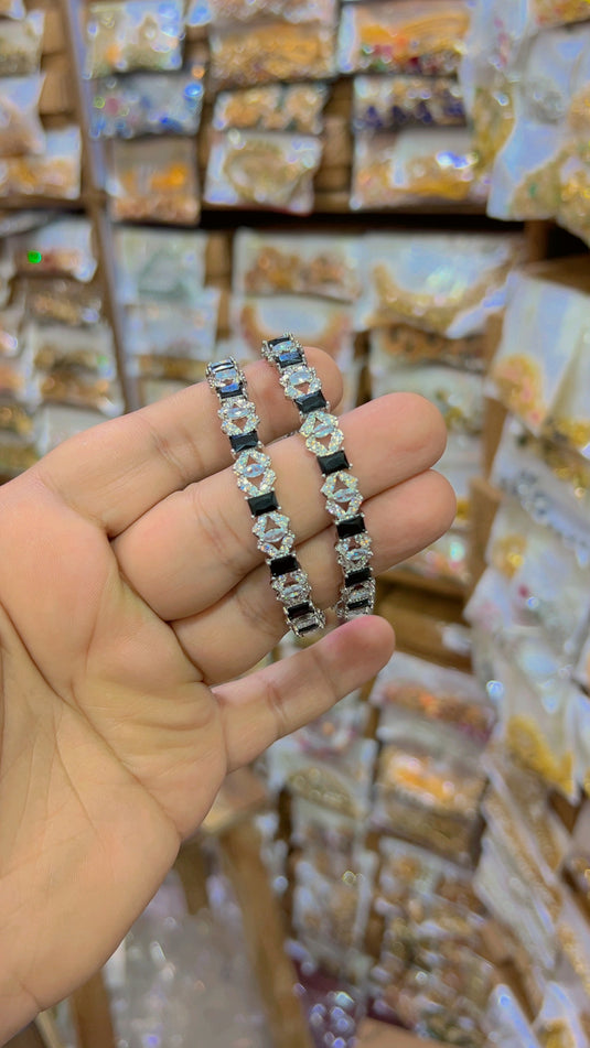 american diomand zircone bangles (Bg72)