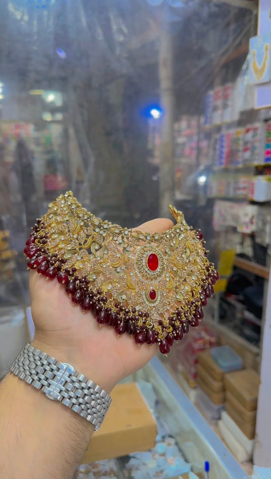 3d bridal mala set (Ns297)