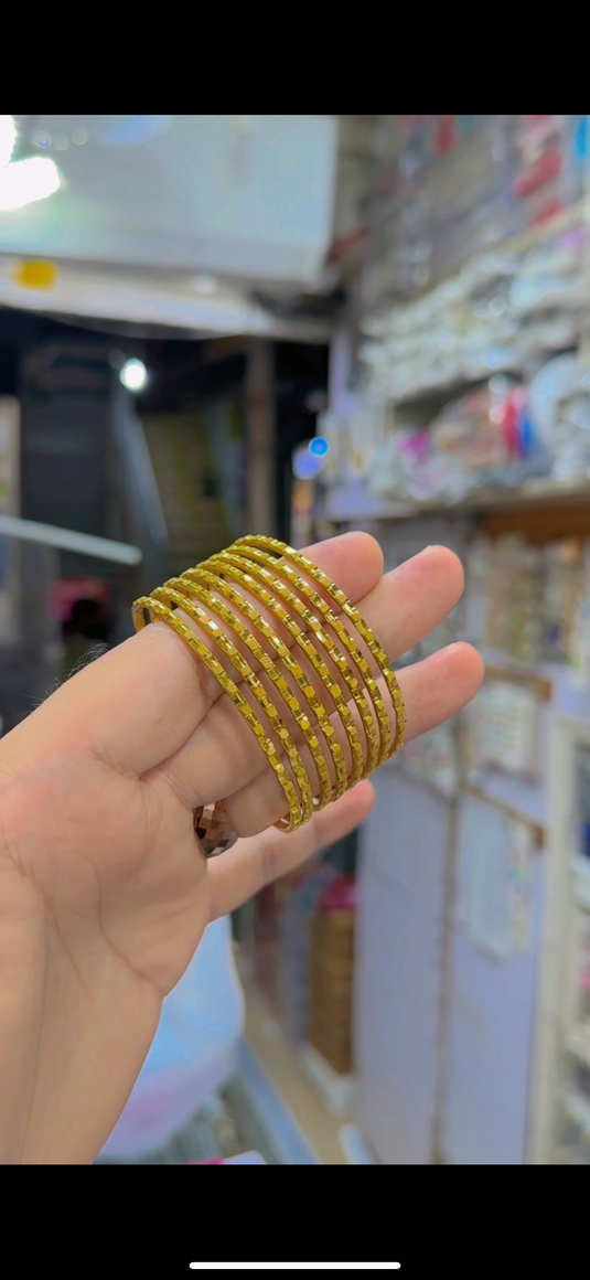 Gold plated Bangles(Bg195)