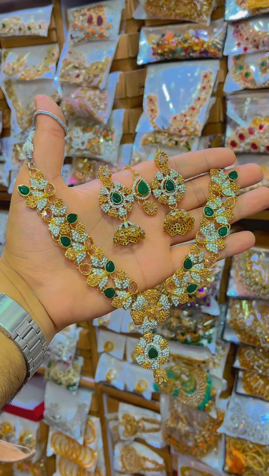 Zircone Necklace Set(Ns077)