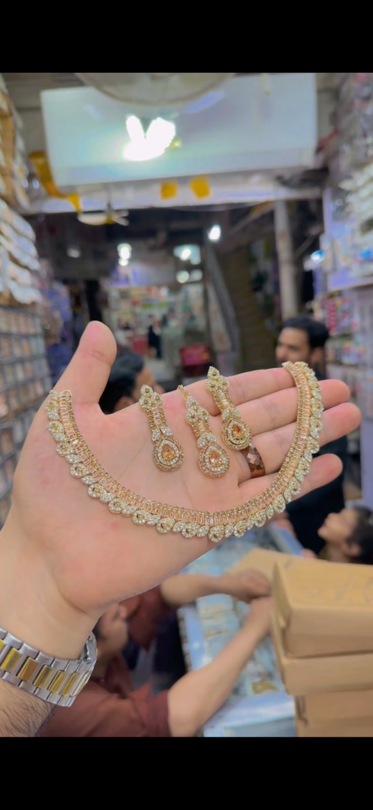 Zircone Necklace set(Ns316)