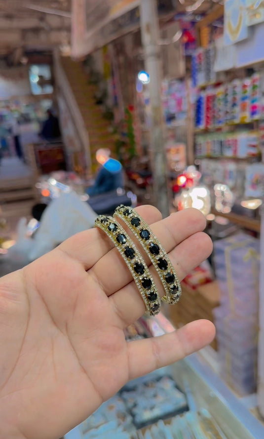 indian zircone bangles (Bg264)