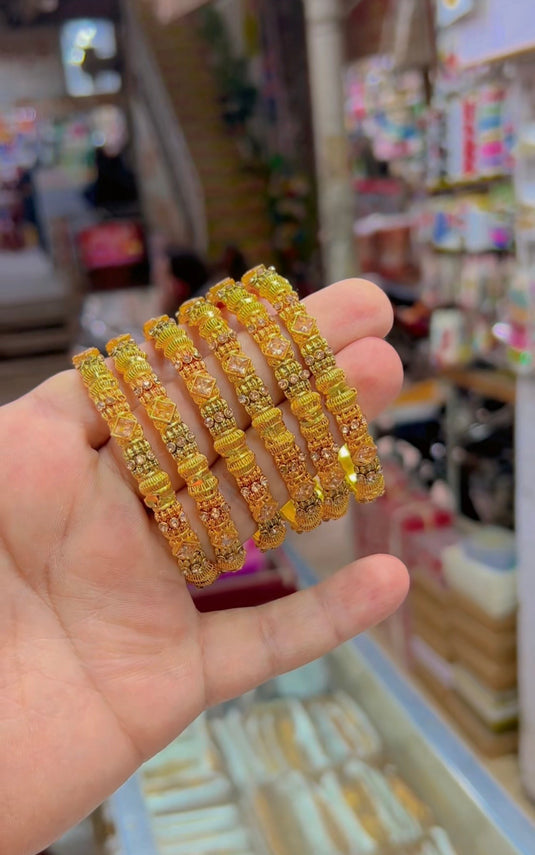 Casting 6 pc bangles set (Bg182)