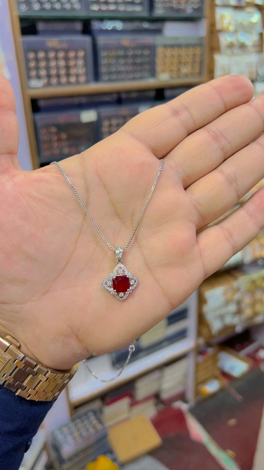 1 carat (Zircone) Locet chain (Lc50)