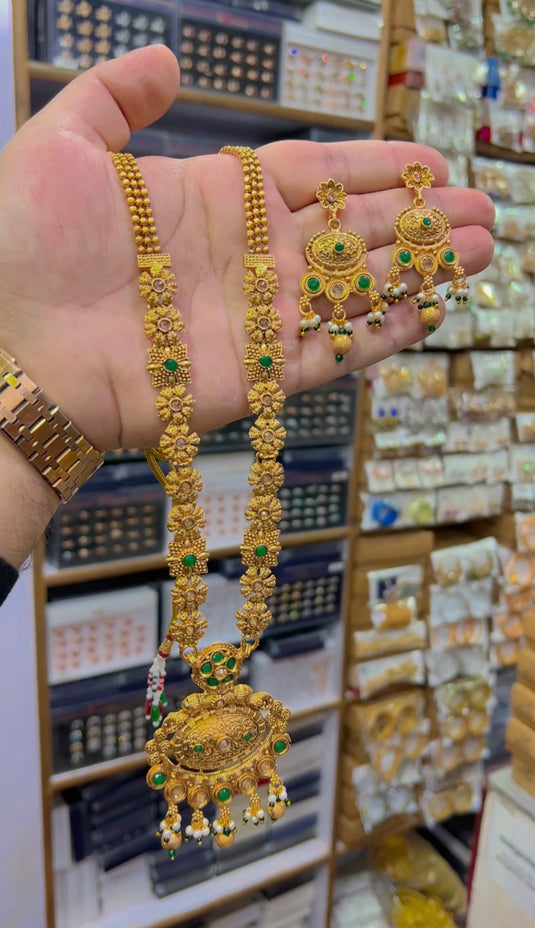 Rajwari mala set (Ms026)