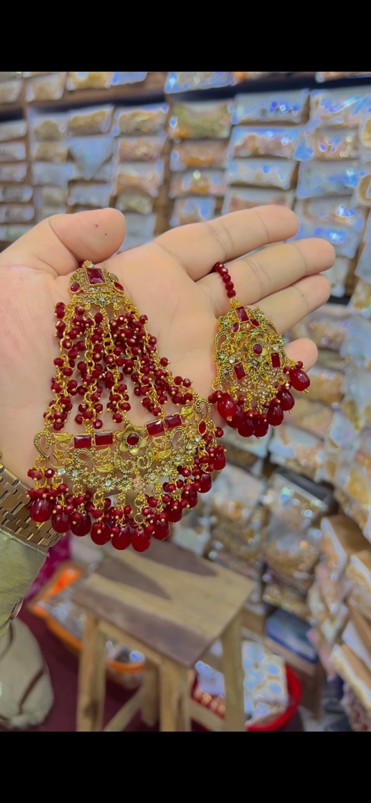 Bridal Full mala set (Ns067)