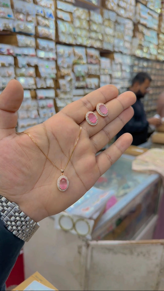 1 carat locet  Set (Ls253)