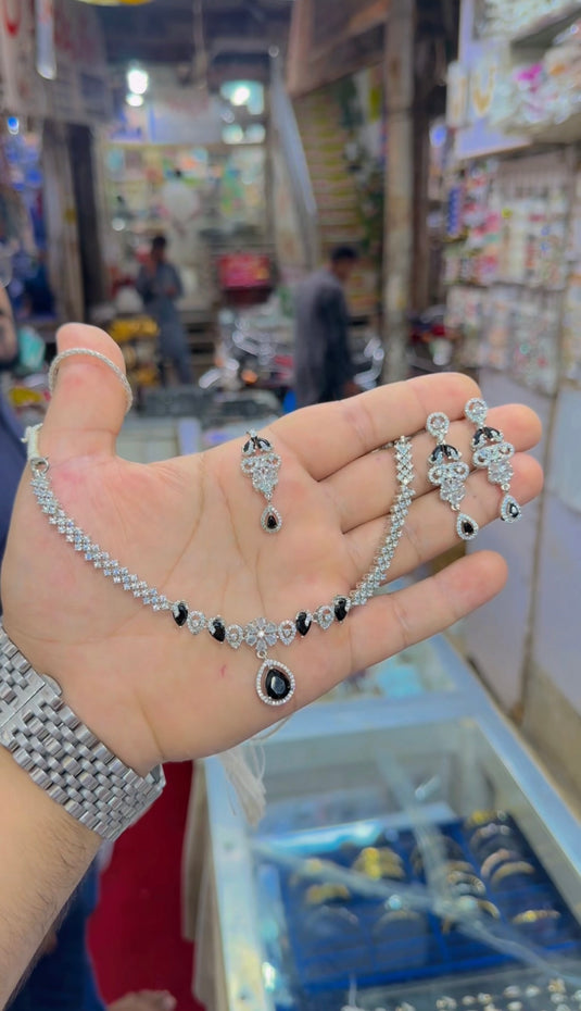 1 carat (Ad) necklace set (Ns239)
