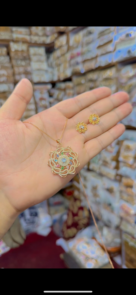 One carrat Locket set(Ls134)