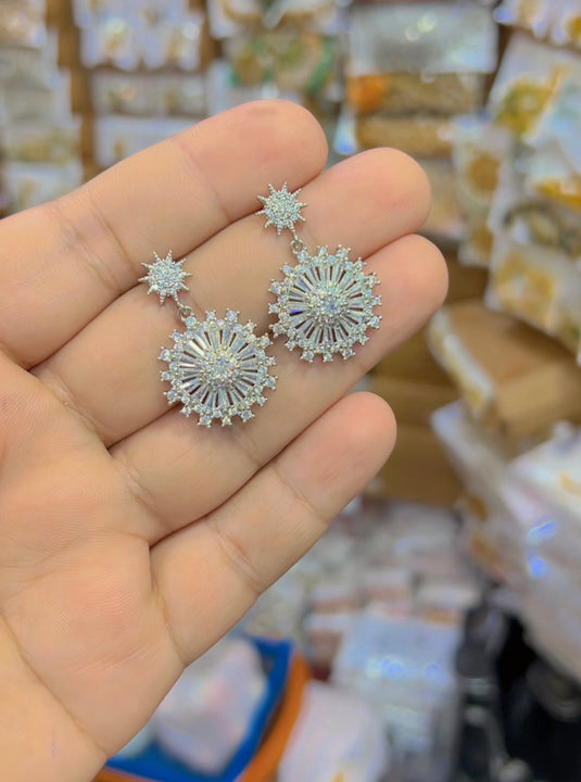 1 carat earrings (Er057)