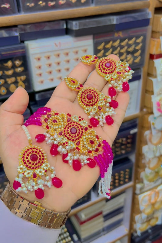 Kundan Chokar set (Cs72)