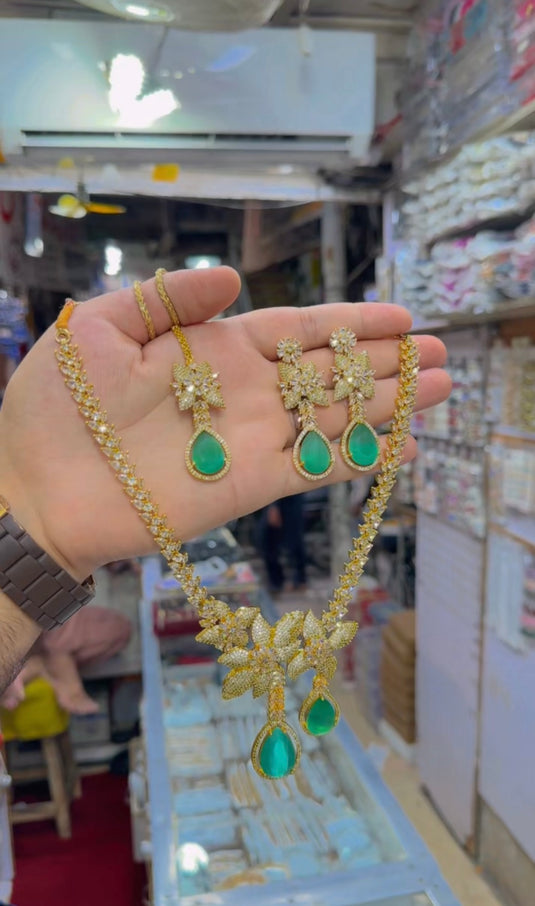 1 carat (Ad) necklace set (Ns238)