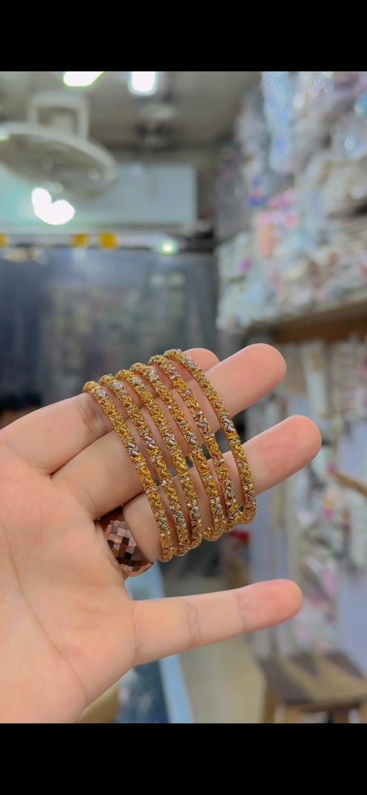 Gold plated Bangles(Bg362)