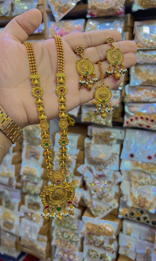 Rajwari Mala set (Ms020)