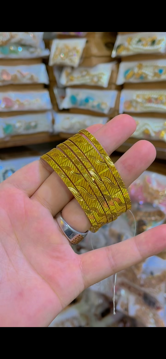 Gold plated Bangles(Bg130)