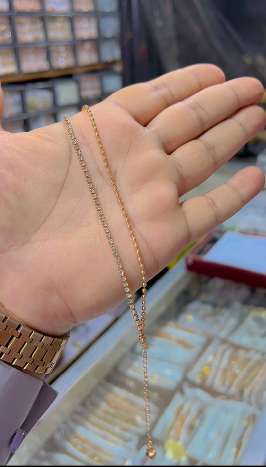 Gold plated pazaib (Ank06)