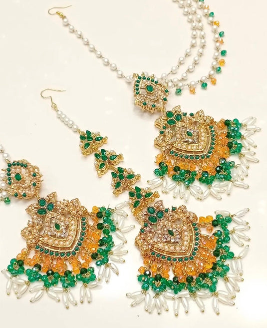 Sahary wala earrings with Bindiya (Er085)