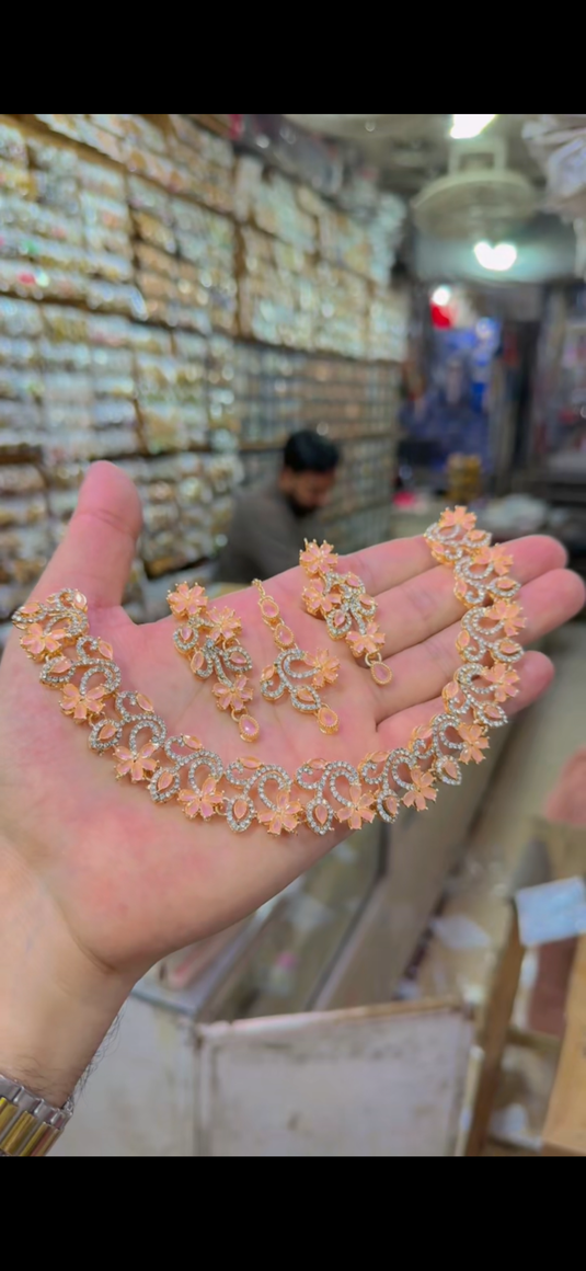 Zircone Necklace set(Ns141)