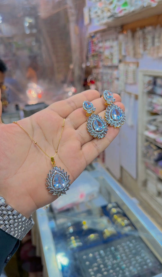 Sona polish Zircone Stones Locet set (Ls225)