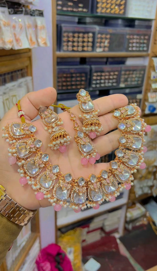 Kundan Necklace set (Ns136)