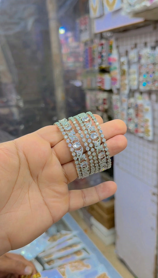 1 carat (Ad) bangles set (Bg356)