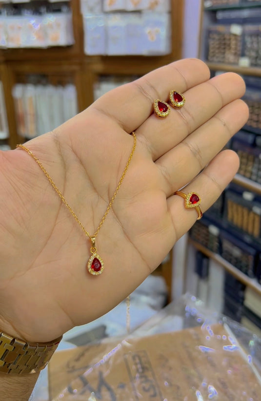 Gold plated combo set (Ls080)
