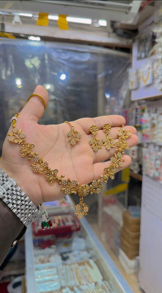 Rajwari necklace set (Ns261)